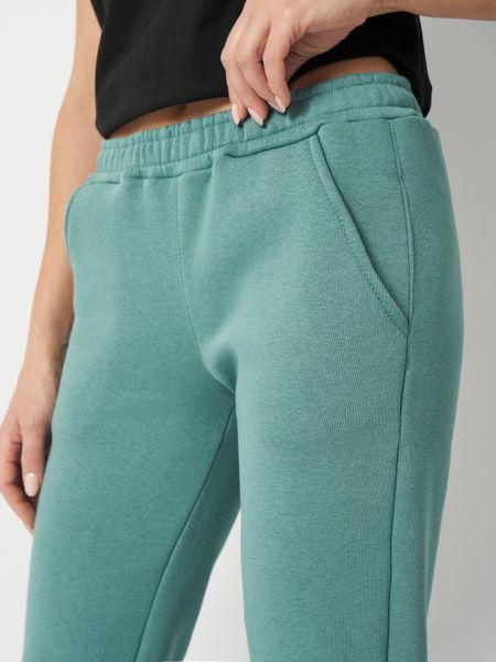 Штани теплі спортивні жіночі XXL Бірюзовий 25/Ж478-14 фото