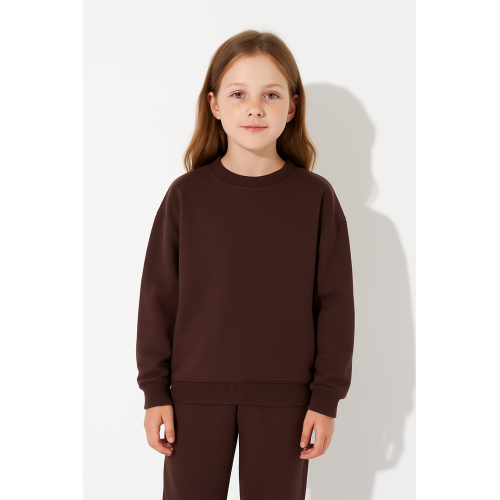 Світшот підлітковий 146-152р  Malta 25/Д617/2-13 шоколад