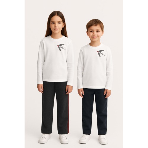 Лонгслів дитячий Malta 25/Д620-24-Р2 білий Лонгслів дитячий Malta 25/Д620-24-Р2 білий