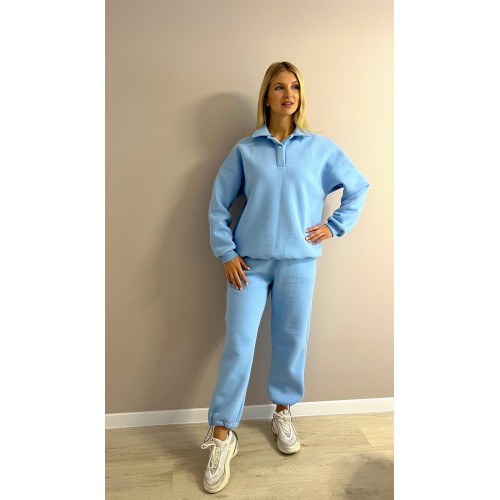Штани теплі спортивні жіночі Malta 25/Ж020-14 Блакитний Штани теплі спортивні жіночі Malta 25/Ж020-14 Блакитний