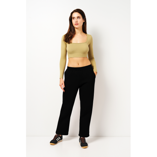 Штани жіночі теплі 25/Ж618-14 Malta чорний Штани жіночі теплі 25/Ж618-14 Malta чорний